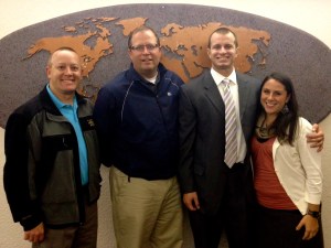 Pastor Jim Matson, Jeff Kahl, Seth, & Nicole