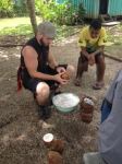 Seth Scraping the Coconuts