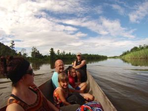 Our Motor Canoe Ride