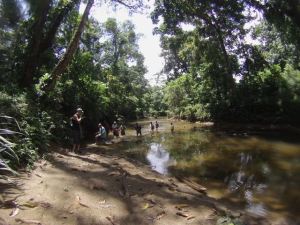 Hiking-Crossing Rivers