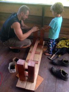 Working with our Nephew