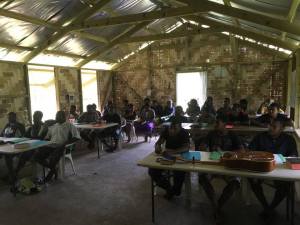 Pray for these people as they listen to the teaching!