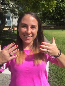 Seth did my nails so I would look pretty!