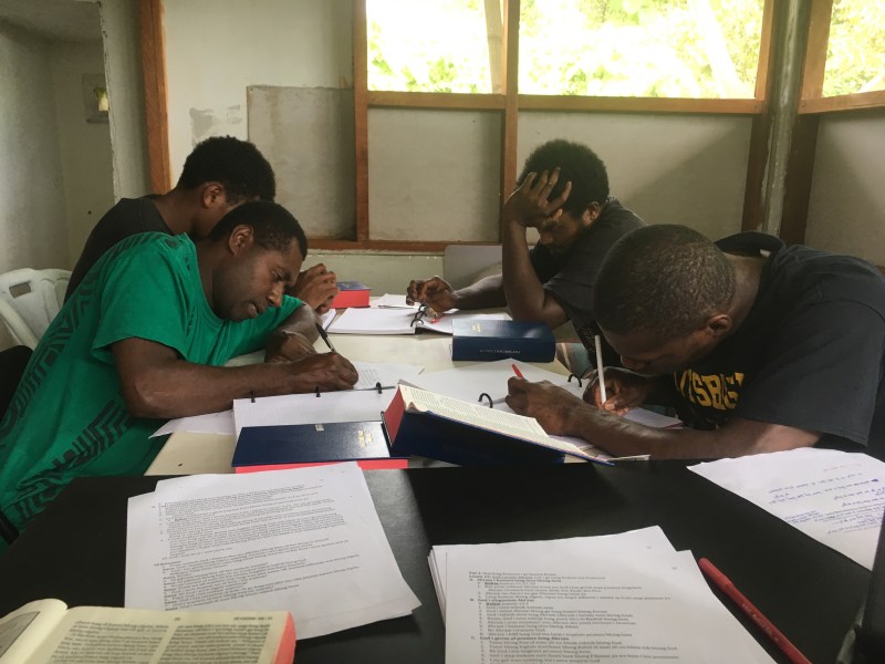 Studying & Hard at Work