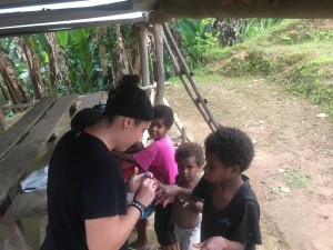 Getting the Nails Painted!