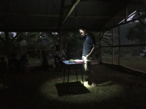 Patterson teaching...