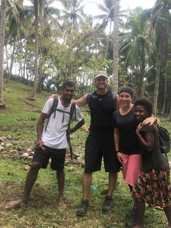 Sundays=Hiking to nearby villages for church