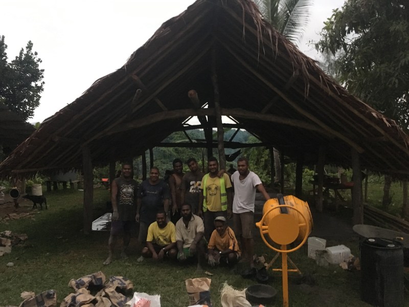 Working on a kitchen = life-on-life discipleship